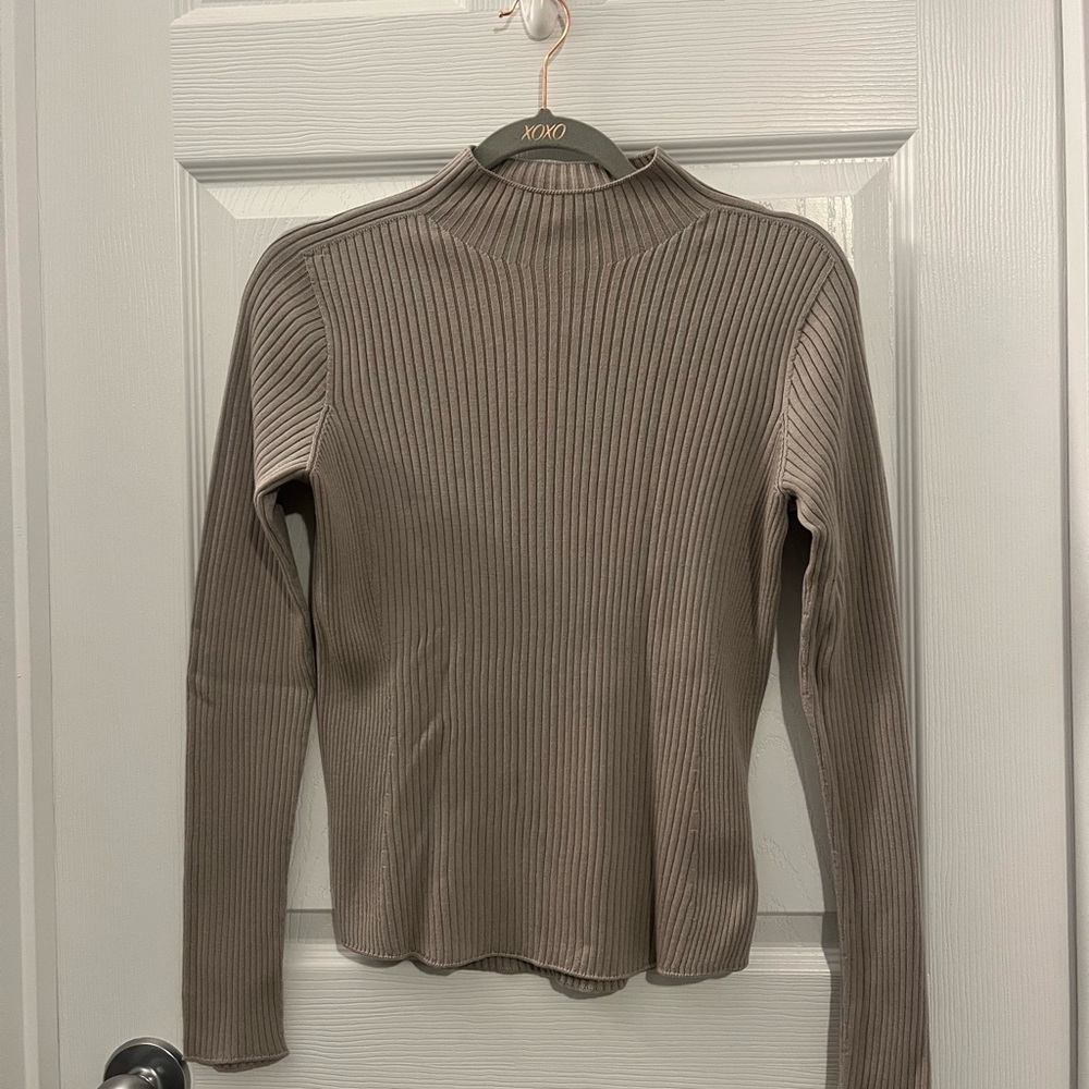 Uniqlo Mock Neck Knit Sweater